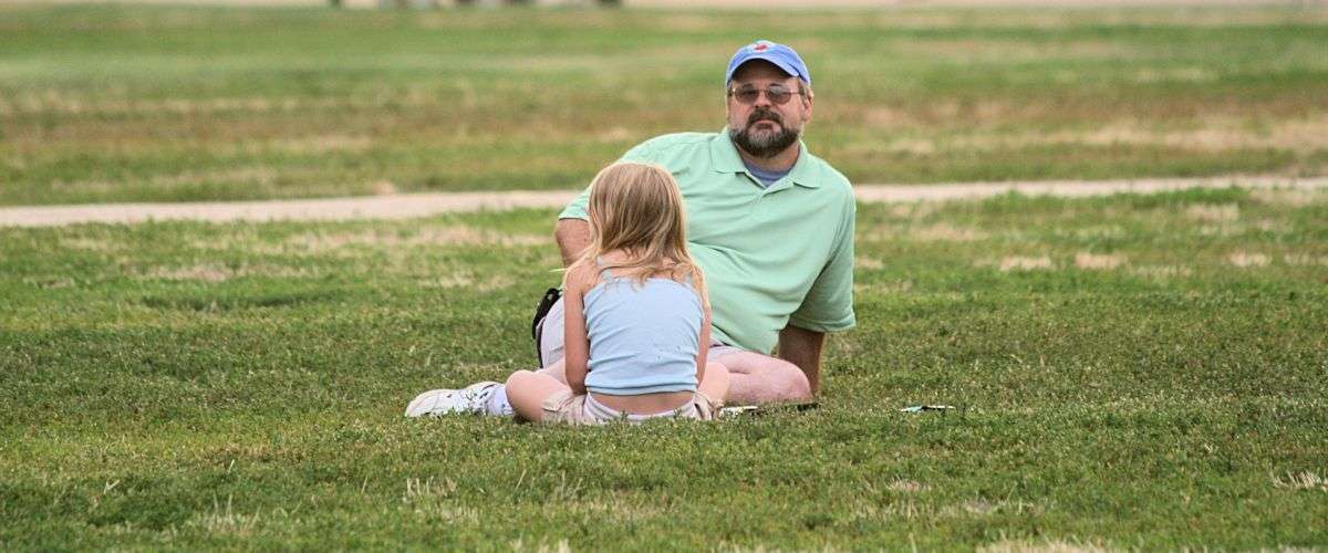 an image of Abba: a father and daughter together