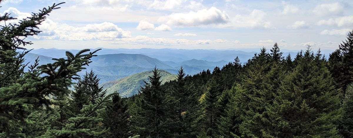 Blue Ridge Mountains show the majesty of God